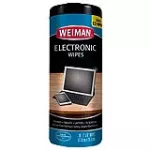 Toallas humedas para limpiar equipo electronico 7 x 8 (18 x 20 cm) Weiman (30 por paquete)
