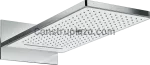 Cabeza de ducha cuadrada 580 3jet de pared cromo Rainmaker Select Hansgrohe 24001400 (NO incluye cuerpo interno)