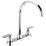 Griferia para fregadero de 8" cuello alto cromo Maia Pfister 036-PFLC