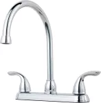 Griferia para fregadero de 8" cromo Pfirst Series Pfister G136-2000