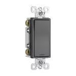 Interruptor 4 vias 15A negro Radiant Legrand TM874BK
