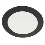 Lampara empotrada redonda LED 11W 100-240V 3000K 145 mm negro Nova I Tecnolite 11YDLED432MV30N