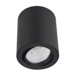 Lampara de techo cilindro sobreponer LED 10W 100-240V 3000K 90 mm negro Ashlesha Tecnolite 10YSNLED009MV30N
