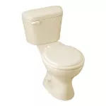Inodoro dos piezas economico descarga 4.8 litros 200 gramos alta eficiencia bone Milan Franz Viegener E115-E-BO