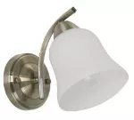 Lampara de pared E27 40W bronce antiguo Ikelite 43 21592-3