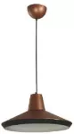 Lampara colgante E27 60W N/B dorado y negro Ikelite 56 22057-9