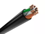 Cable UTP CAT6 para exteriores sin gel negro
