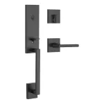 Cerradura principal negro mate Vancouver Kwikset 818VNHXHFL SQT 514 SMT