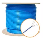 Cable UTP CAT6 para interiores azul (caja de 305 metros)