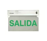 Rotulo de salida E-30G iluminado verde 120-277V Sylvania P24531-15
