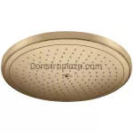 Cabeza de ducha redonda 280 1jet bronce cepillado Croma Hansgrohe 26220140