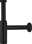 Sifon de pared 1-1/4" 330 mm negro mate Flowstar S Hansgrohe 52105670