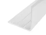 Perfil canto esquinero de aluminio plata 15 mm x 2.5 metros Prime W23C
