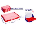 Caja organizadora plastica apilable Emtop EPTBV01