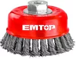 Cepillo copa trenzado 3" Emtop ULWCB20755