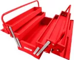 Caja para herramientas (495 x 200 x 290 mm) con 3 niveles Emtop ETBXS0201