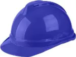 Casco de seguridad azul con barboquejo Emtop ESHT0803 (sust. ESHT0121)