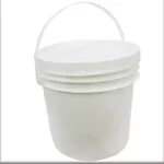 Envase galon tipo cubeta con tapa blanca