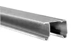 Riel galvanizado para closet 2 metros Ducasse U-20 10100621002