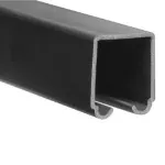 Riel galvanizado para porton 3 metros 100 kg Ducasse U-100 10100608302