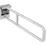 Barra de seguridad abatible de 730 mm satinado Bobrick 4998