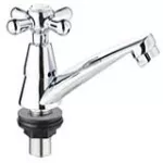 Grifería para lavatorio bajo manija cruz cromo Prime 211Z-01 (NO incluye desagüe)
