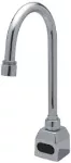 Griferia para lavatorio alto cuello ganso con sensor de bateria cromo Zurn Z6920-XL-M