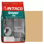 Fragua Groutex sin arena 2 kg Intaco (#44 almendra tostada)