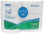 Papel higienico sencillo rollo jumbo 400 metros Scott 30225113 (6 por paquete)