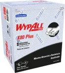 Paños de limpieza predoblados azul X-80 Wypall 30228273 (30 por paquete)