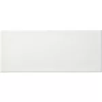 Ceramica brillante Blanco Subway Tile 10 x 30 cm sin rectificar sin biselar Mainzu