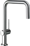 Griferia para fregadero monomando alto 220 U cromo Talis M54 Hansgrohe 72806000