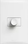 Dimmer giratorio sencillo universal 37W blanco Nobile Bticino AF2156EB