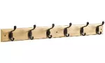 Perchero de pared con 6 ganchos bronce aceitado (27" x 2.75") National Hardware S812-982