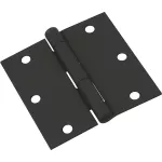 Bisagra de puerta 512 3-1/2" negro National Hardware N241-190