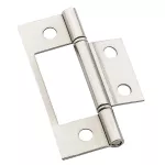 Bisagra de montaje en superficie V530 3" niquel satinado National Hardware N830-433 (2 por paquete)