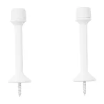 Tope de puerta rigido V236 3" blanco National Hardware N248-419