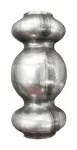 Macolla grande 36 x 65 mm (13 mm) hierro forjado decorativo para rejas 155/2