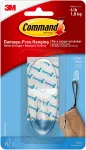 Gancho grande transparente Command 3M 17093-CLRES