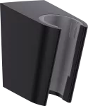 Soporte para regadera telefono negro mate Porter S Hansgrohe 28331670