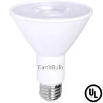Bombillo LED dimeable E26 PAR30 8W 120V 800lm 3000K 40° UL EarthBulb LP30830D8 / 11580 (sust. 10820)