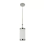 Lampara colgante E27 8.5W 100-240V cromado Bambera Tecnolite 60CTL0003MVOP