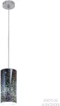 Lampara colgante E27 8.5W 100-240V cristal 3D Eros Tecnolite 60CTL1702MVC3D