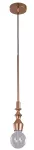 Lampara colgante E27 60W 120V cobre Vintage Ikelite 56 05405-9