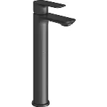 Grifería para lavatorio monomando alto negro mate Coty Franz Viegener Z181.02E/D9.0-NG (NO incluye desagüe)
