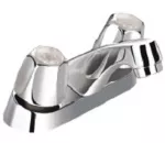 Grifería para lavatorio de 4" bajo cromo Prime 9312-2881 (NO incluye desagüe)