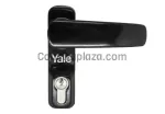 Cerradura manija con llave para barra antipanico Orlando negro Orion Yale 0007131