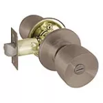 Cerradura pomo de privacidad laton antiguo York Yale 0008978