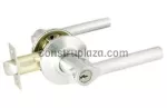 Cerradura manija con llave cromo satinado Leeds Yale 0010580