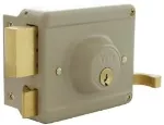 Llavin doble paso 50 mm con protector izquierdo Yale 810-50